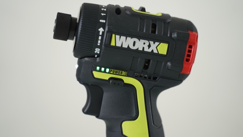 Máy khoan vặn vít dùng pin Worx WU129 12V brushless (kèm 2 pin 2.0Ah, 1 sạc)