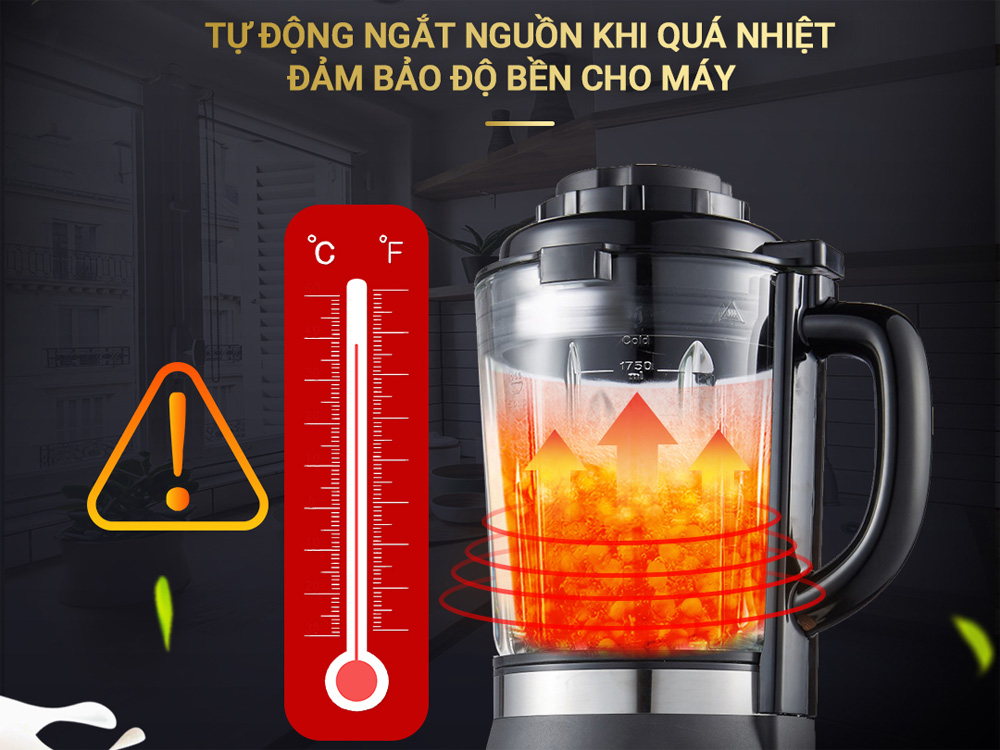 Máy làm sữa hạt đa năng Nagakawa NAG0815 1,75 lít