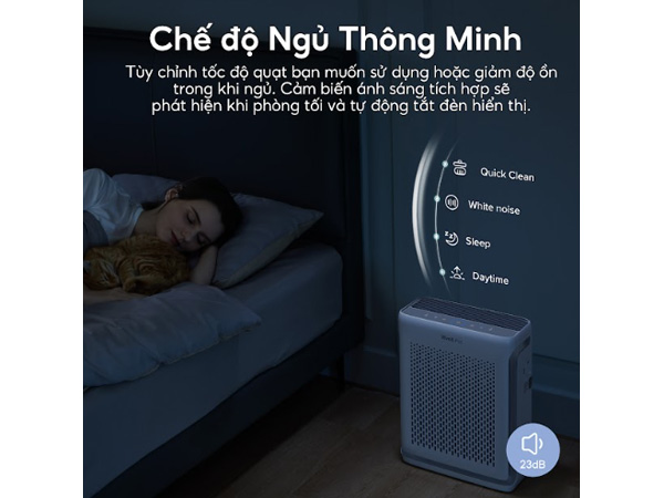 Máy lọc không khí chống dị ứng thú cưng Levoit Vital 100S (LAP-V102S-AASR)