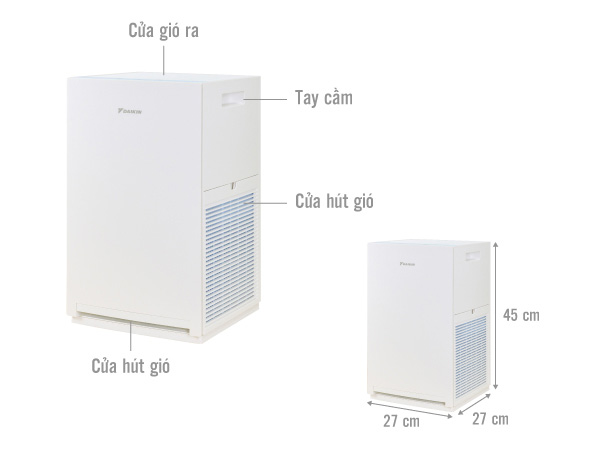 Máy lọc không khí Daikin MCQ30ZVM7