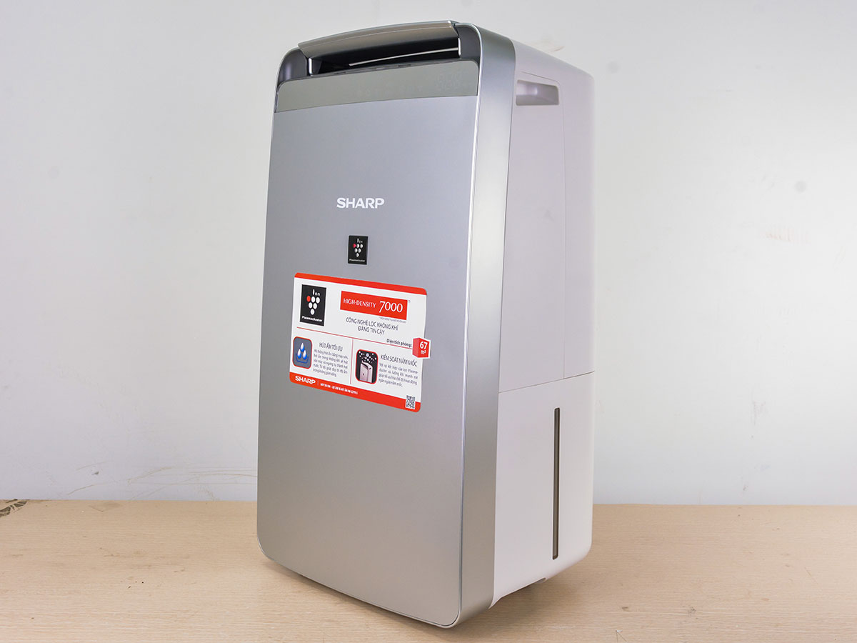 Máy lọc không khí kèm hút ẩm Sharp DW-J27FV-S
