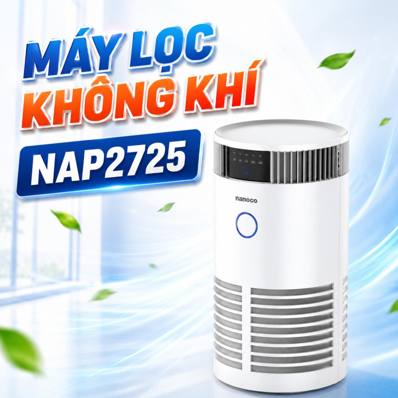 Máy lọc không khí Nanoco NAP2725