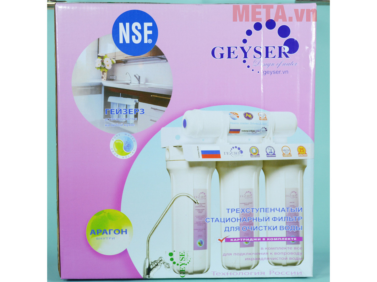 Máy lọc nước Nano Geyser TK4 4 cấp lọc
