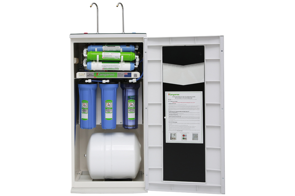 Máy lọc nước nóng lạnh Kangaroo KG10A3VTU 10 cấp lọc 2 vòi