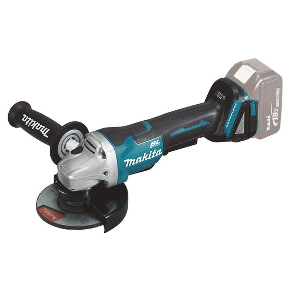 Máy mài góc dùng pin Makita DGA408ZX1 18V 100 mm (chưa kèm pin, sạc)