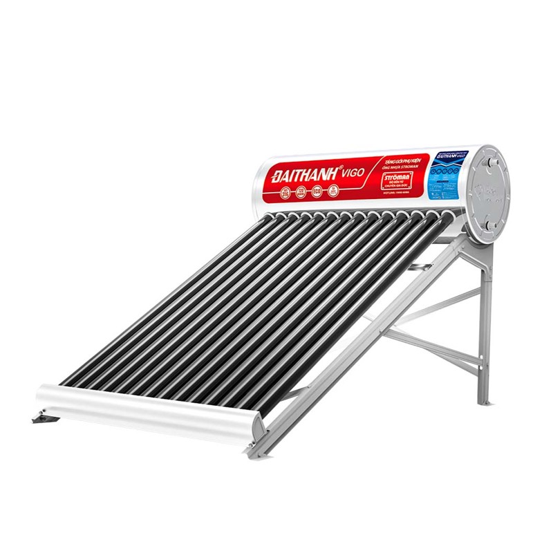 Máy nước nóng năng lượng mặt trời Đại Thành Vigo ống Ø58 (130L–300L)