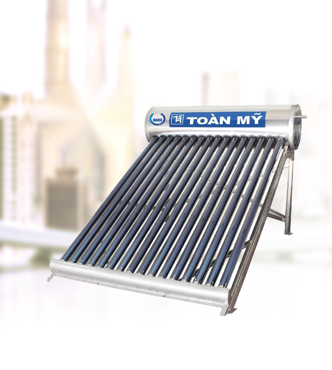 Máy nước nóng năng lượng mặt trời Toàn Mỹ Nano 160 lít
