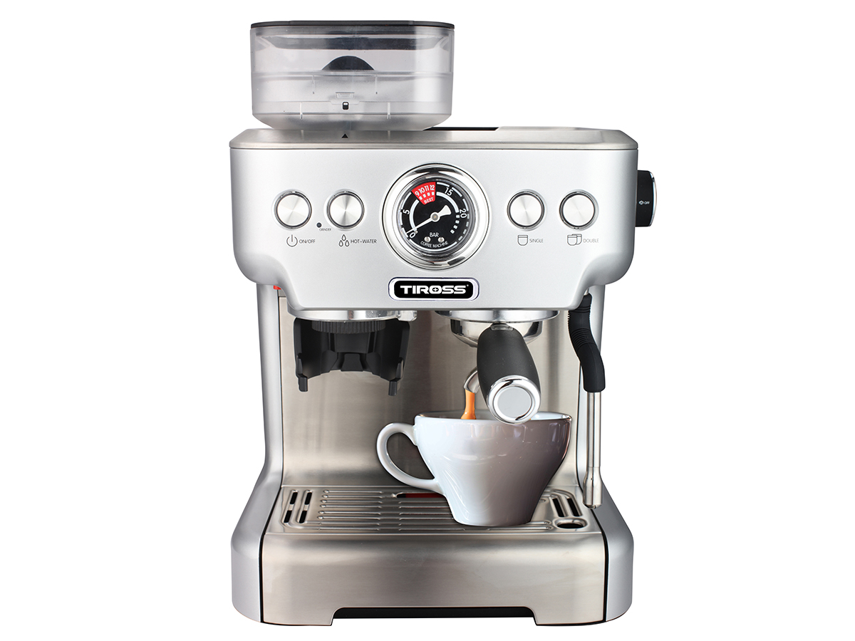Máy pha cà phê bán tự động Tiross TS6213