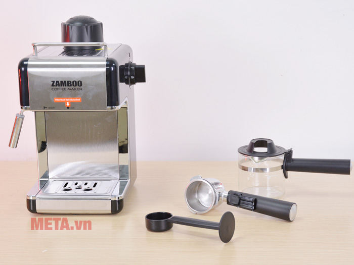 Máy pha cà phê Espresso bán tự động Zamboo ZB-68CF