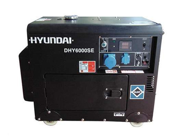 Máy phát điện chạy dầu Diesel Hyundai DHY 6000SE 5,0–5,5kW