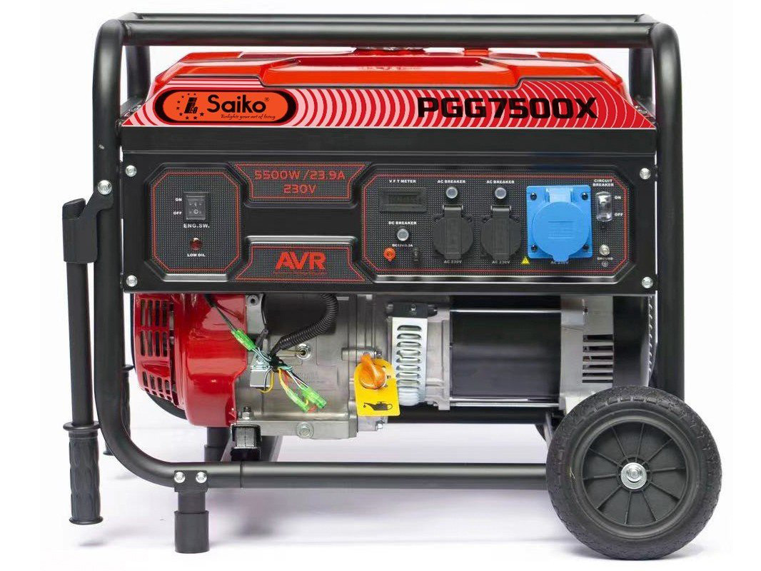 Máy phát điện chạy xăng Saiko PGG-7500X 5.5KW