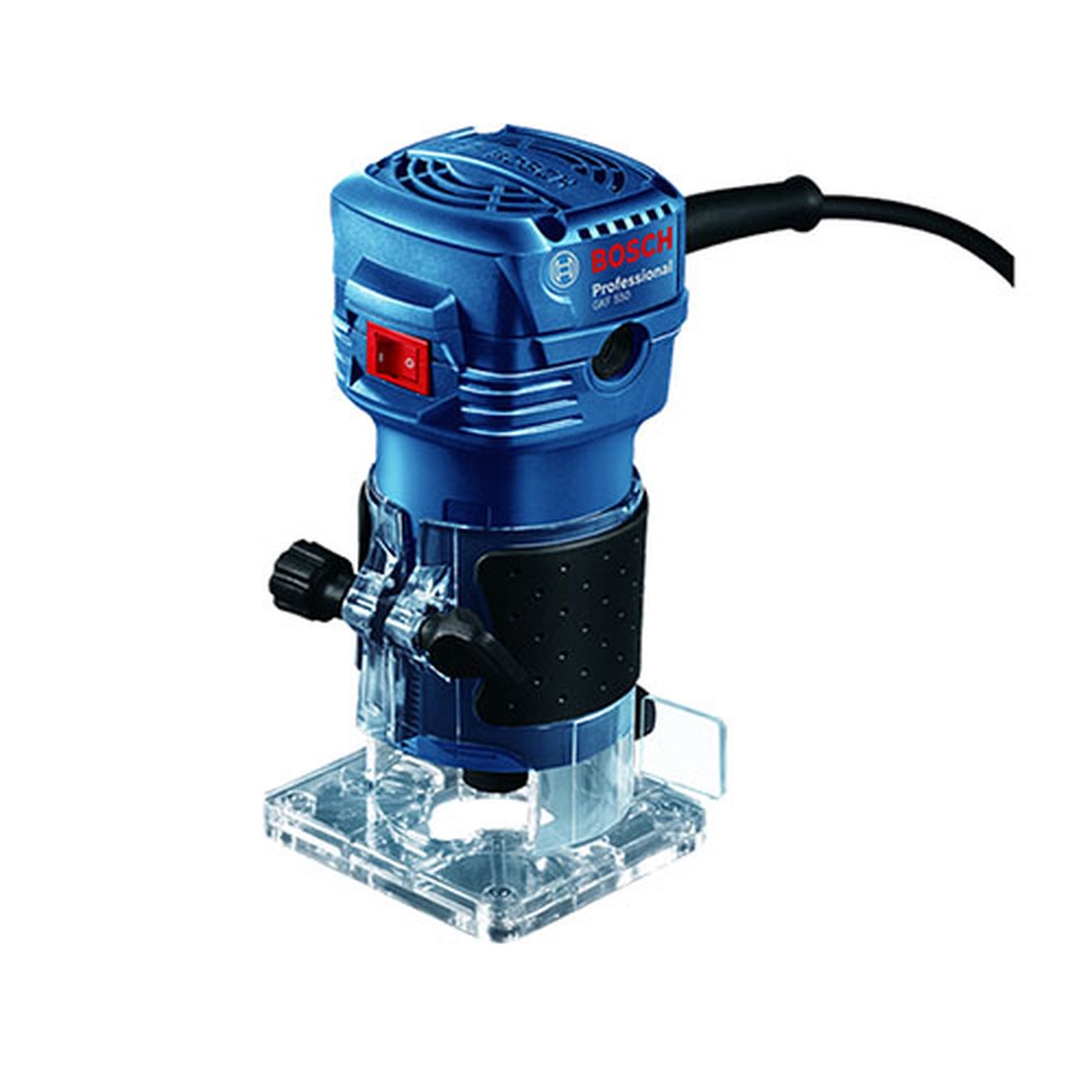 Máy phay gỗ Bosch GKF 550 550 W đầu kẹp 6 mm