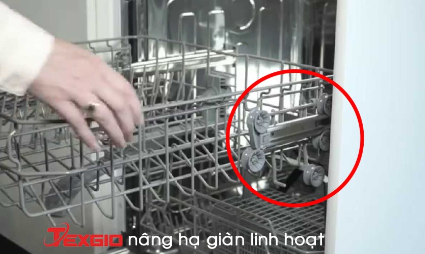 Máy rửa chén độc lập Texgio TGF3815S 15 bộ