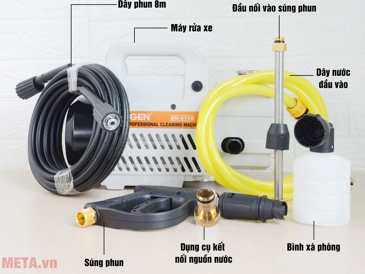 Máy rửa xe gia đình Ergen EN-6708 2300W
