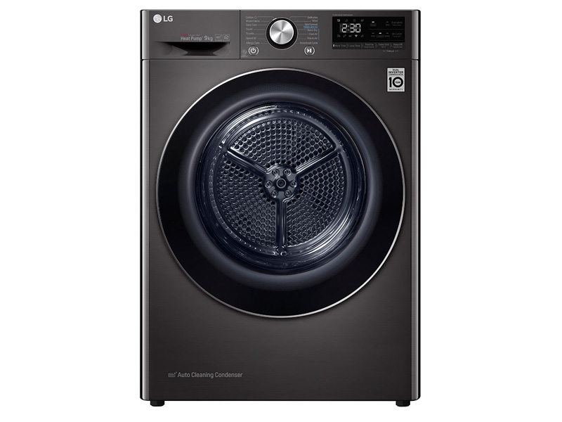Máy sấy bơm nhiệt LG Inverter 9kg DVHP09B