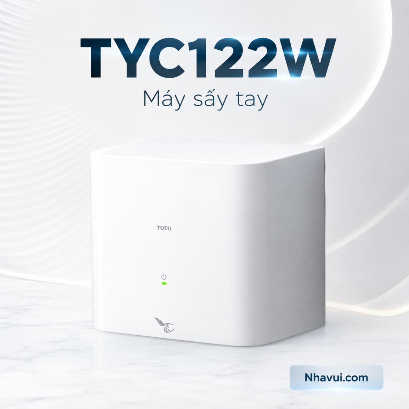 Máy sấy tay TYC122W 220V công suất 545–585W
