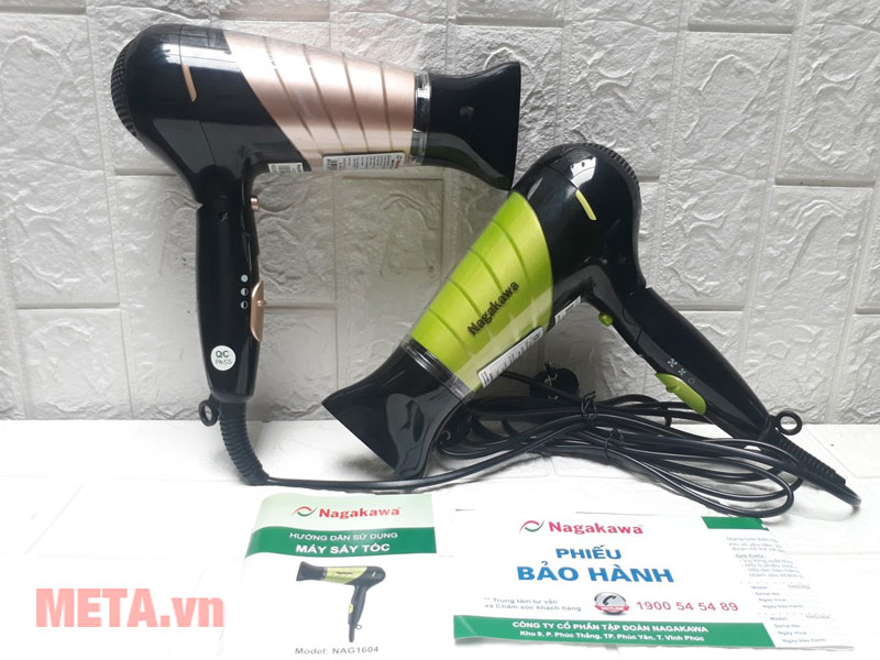 Máy sấy tóc Nagakawa NAG1604 1.600W