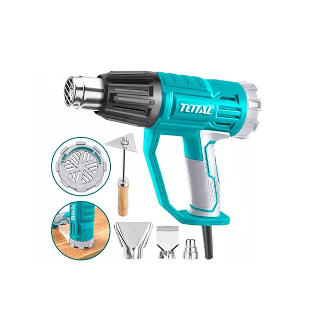 Máy thổi hơi nóng Total TB20045 2000 W kèm 3 đầu thổi