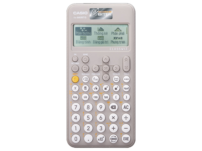 Máy tính khoa học Casio FX-880BTG ClassWiz