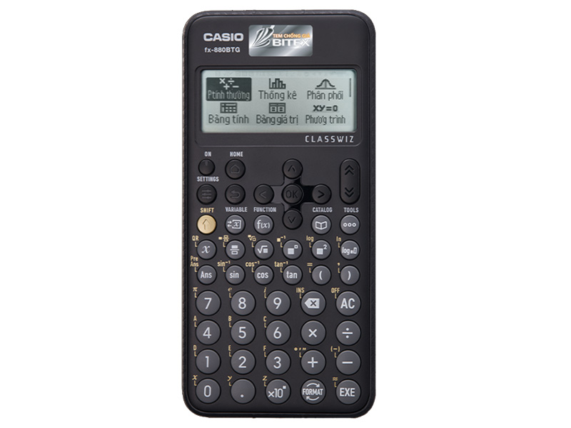Máy tính khoa học Casio FX-880BTG ClassWiz