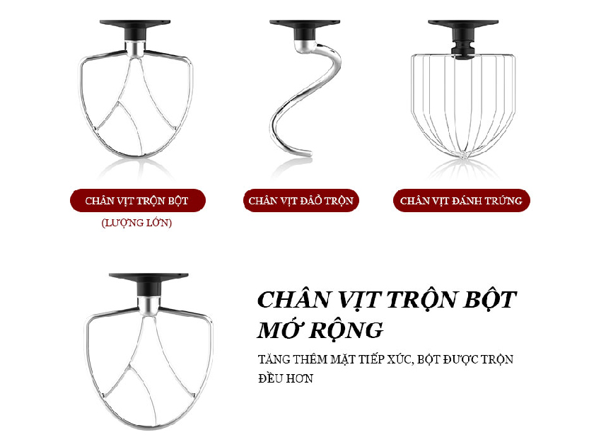 Máy trộn thực phẩm Tiross TS5401 6 lít