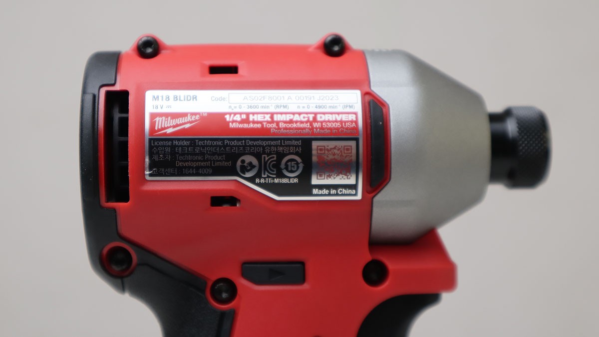 Máy vặn vít dùng pin Milwaukee M18 BLIDR 18V 192 Nm (thân máy, chưa pin sạc)