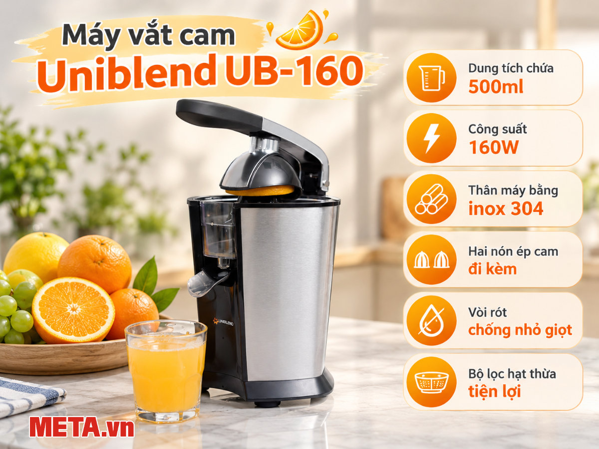 Máy vắt cam Uniblend UB-160