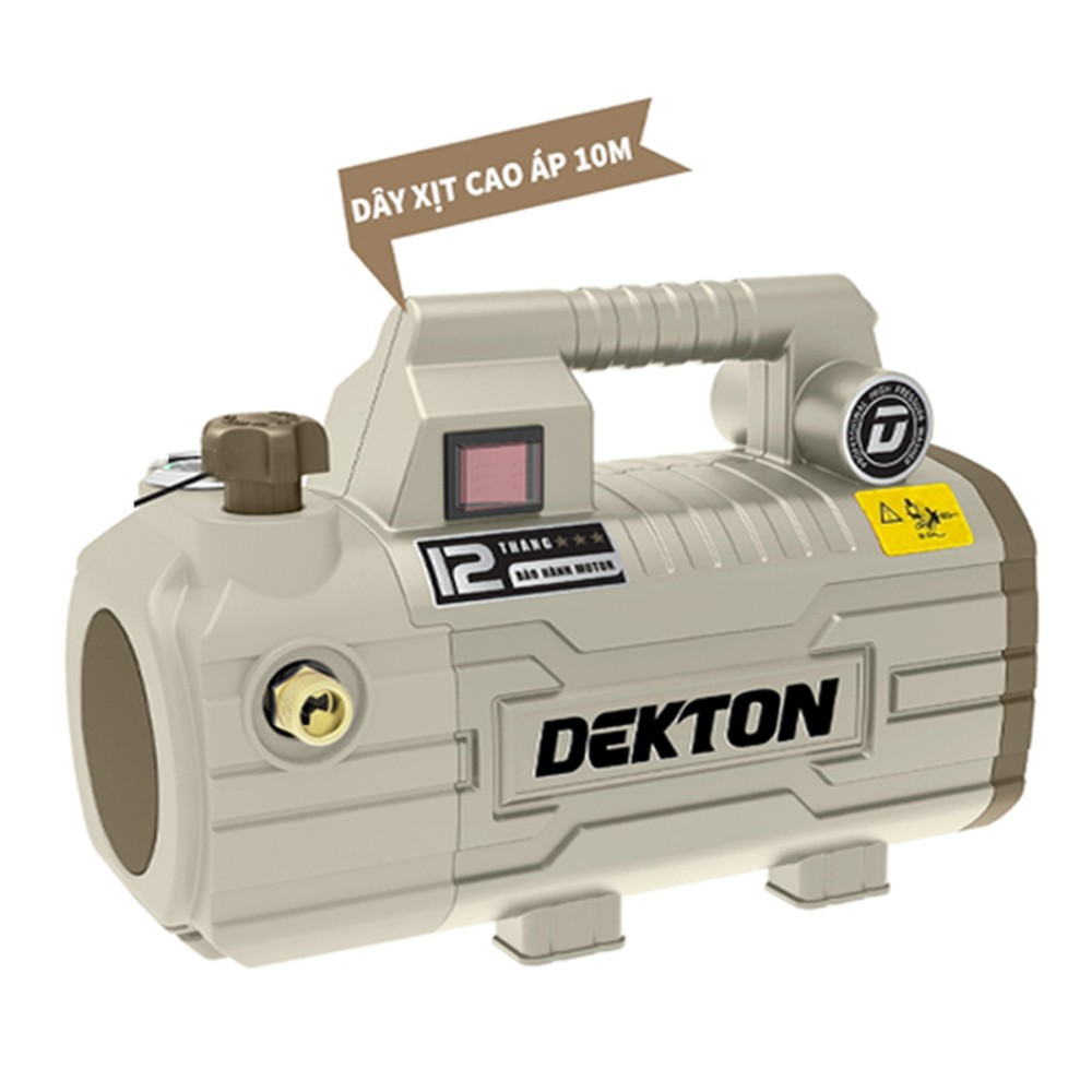 Máy xịt rửa áp lực Dekton DK-CWR3001VTG 1350 W motor lõi đồng