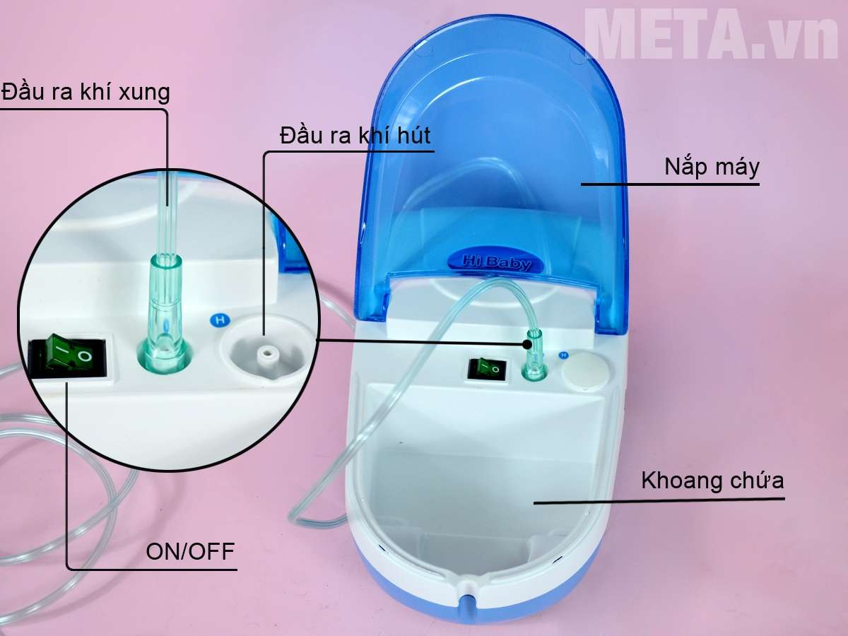 Máy xông hút mũi 2 trong 1 Dotha Health Care DT06