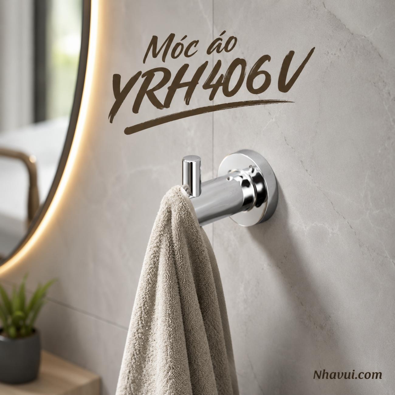 Móc áo YRH406V TOTO loại tròn treo tường