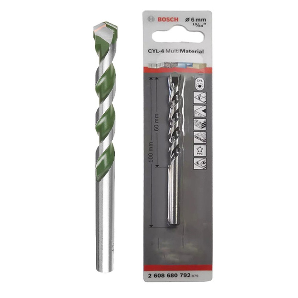 Mũi khoan đa năng Bosch 2608680792 Ø6 mm dài 100 mm