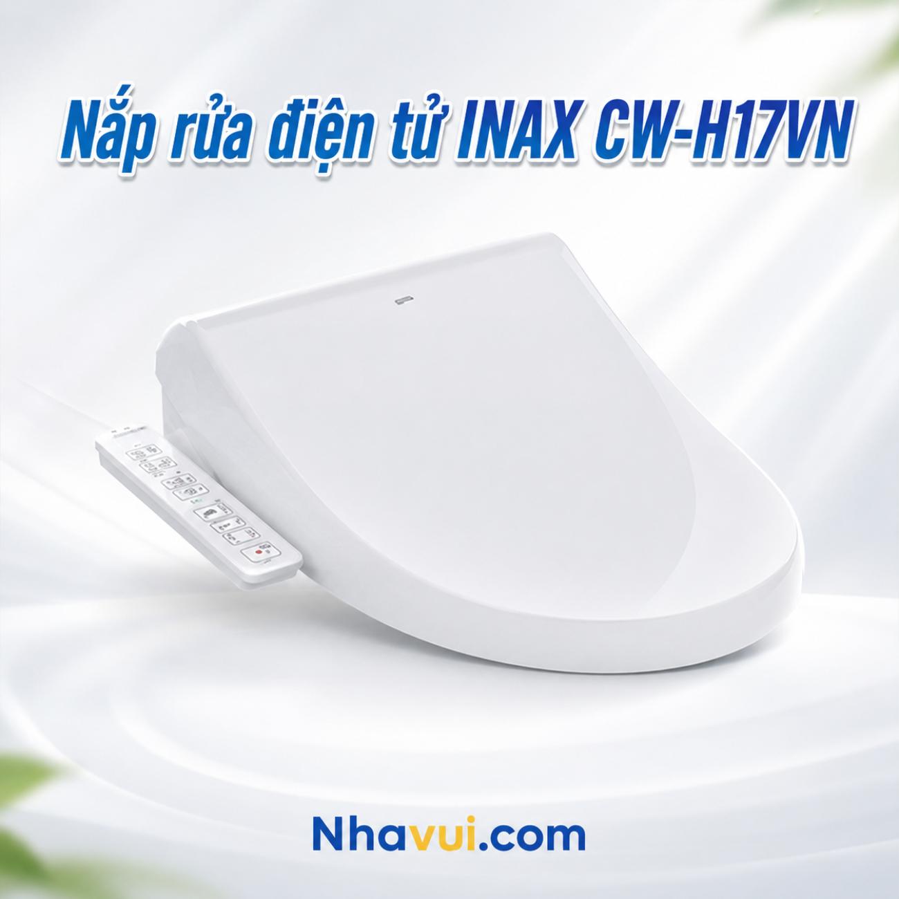 Nắp rửa điện tử INAX CW-H17VN