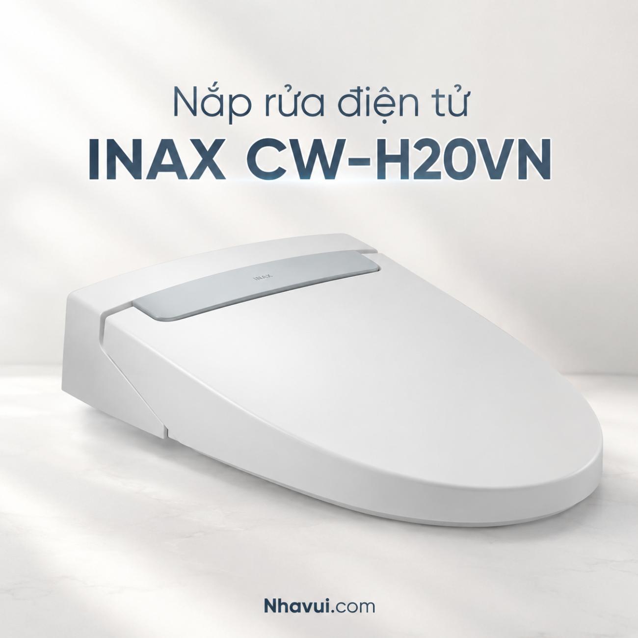 Nắp rửa điện tử INAX CW-H20VN