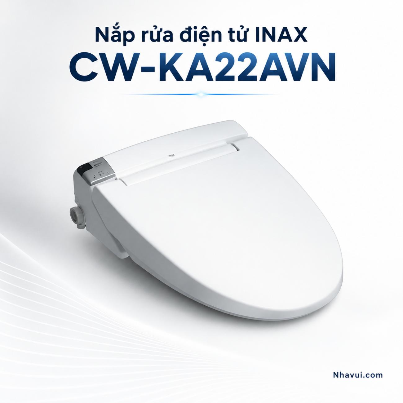 Nắp rửa điện tử INAX CW-KA22AVN