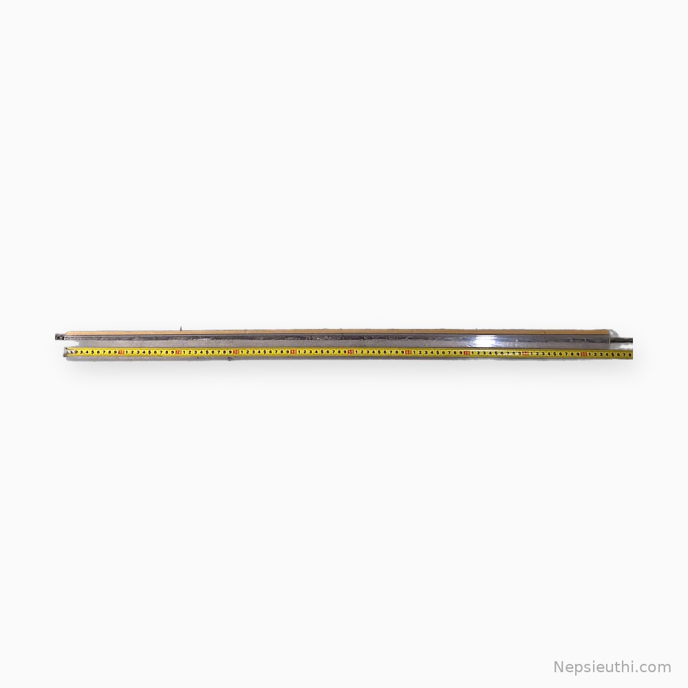 Nẹp gài giá dán băng keo ZT-12 trong suốt, bản 36mm, dài 950mm