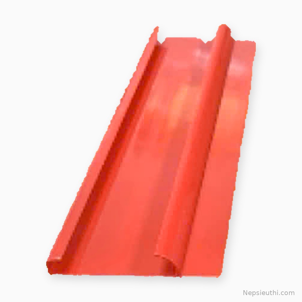 Nẹp gài giá kệ siêu thị DK-12 loại không tai, kẹp kệ 31mm, nhựa PVC