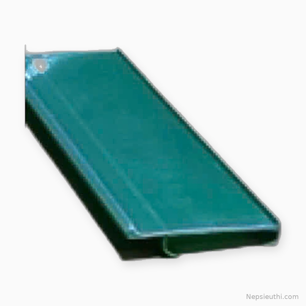 Nẹp gài giá kệ siêu thị DK-12 loại không tai, kẹp kệ 31mm, nhựa PVC