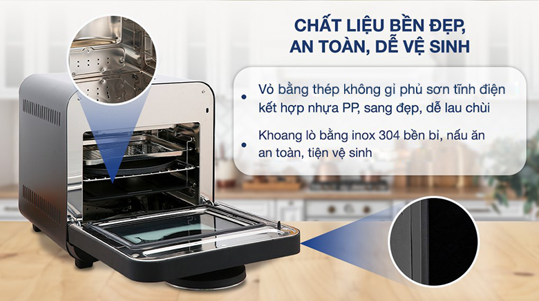 Nồi chiên hấp Kalite Steam Star 15 lít