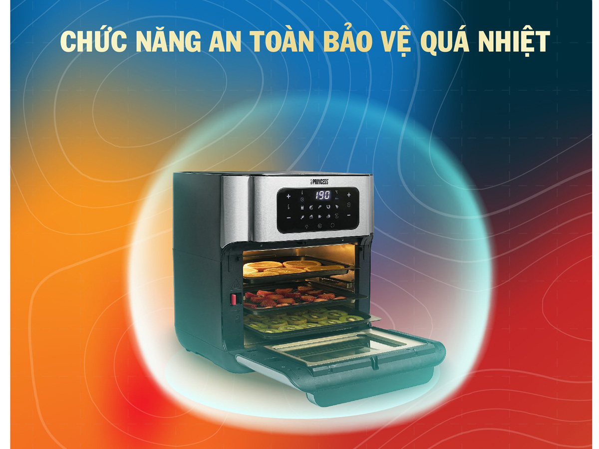 Nồi chiên không dầu đa năng Princess 182065 10 lít