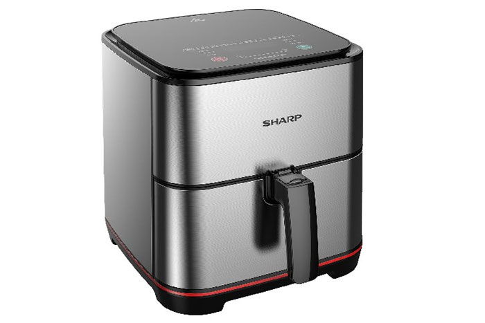 Nồi chiên không dầu điện tử Sharp KF-AF70EV-ST 7 lít