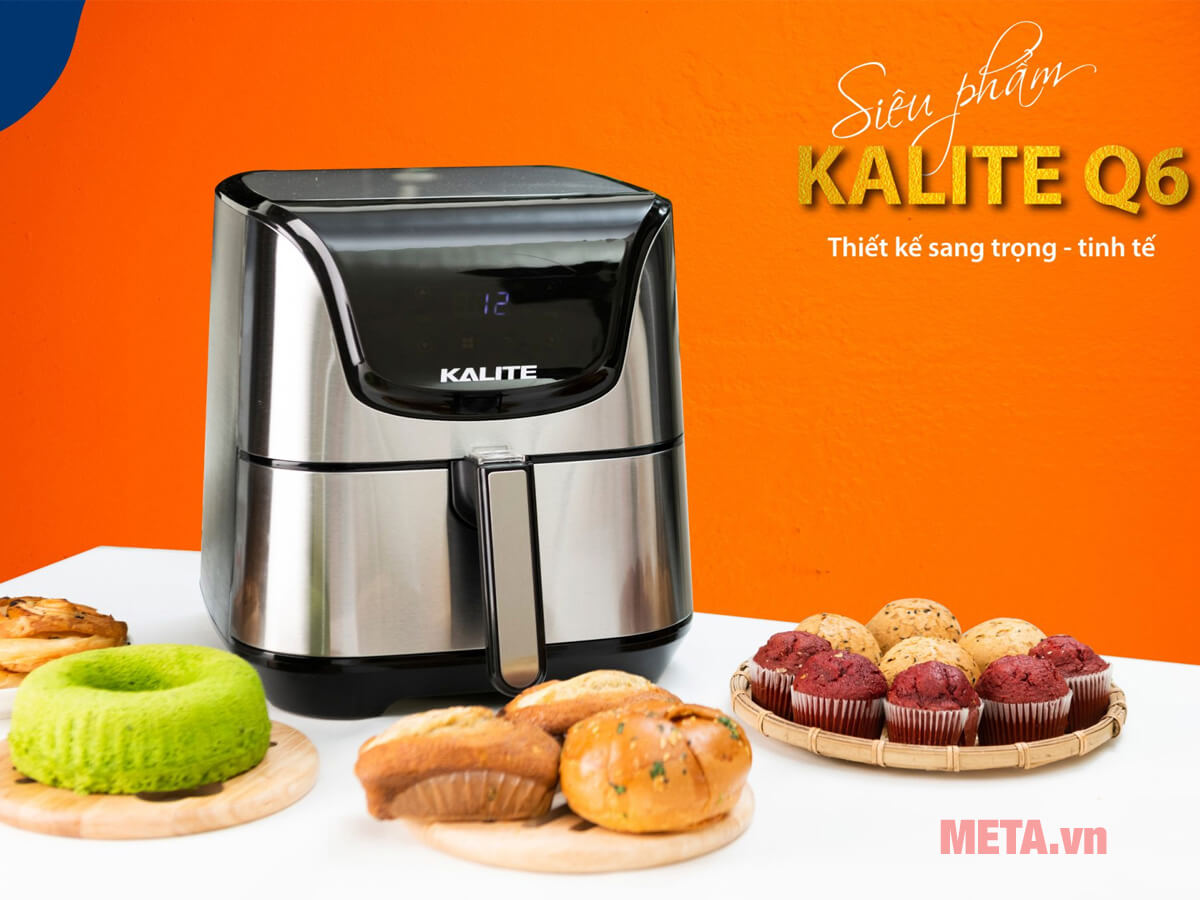 Nồi chiên không dầu Kalite Q6 5,5 lít