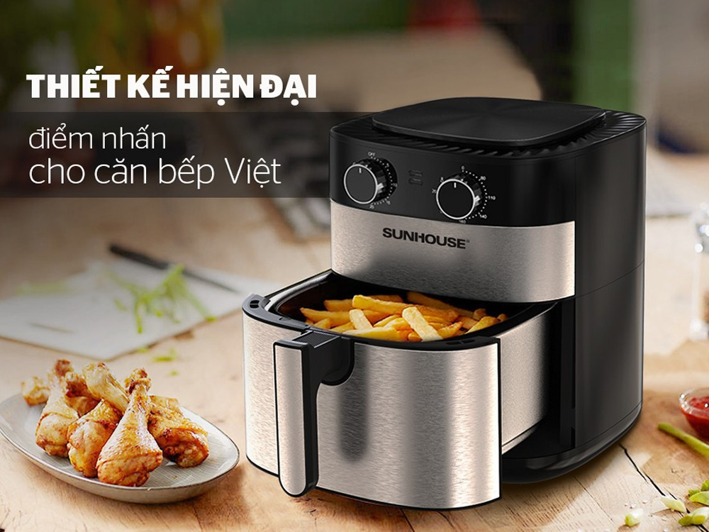 Nồi chiên không dầu Sunhouse SHD4026 6 lít