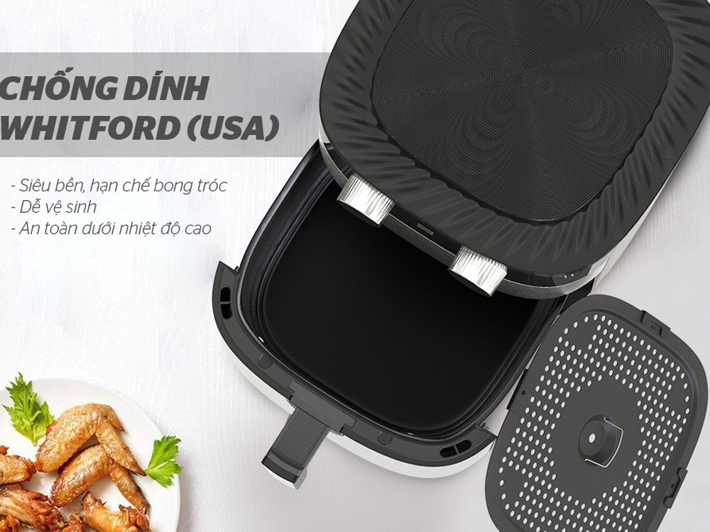 Nồi chiên không dầu Sunhouse SHD4026 6 lít
