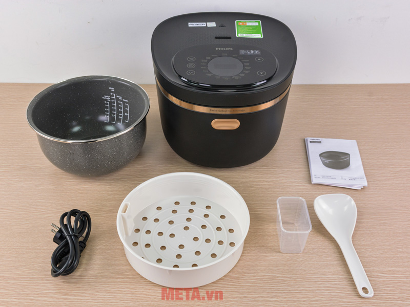 Nồi cơm cao tần điện tử Philips HD4539/62 1,5 lít
