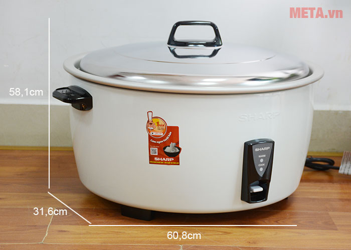Nồi cơm điện công nghiệp Sharp KSH-D1010V 10 lít