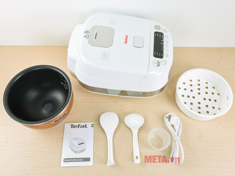 Nồi cơm điện tử cao tần Tefal RK808168 1,5 lít
