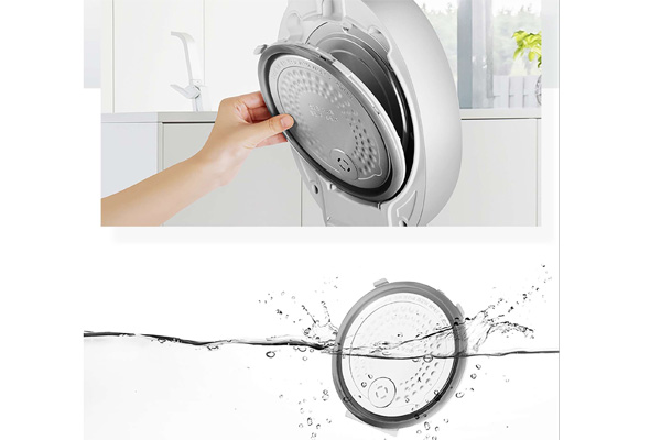 Nồi cơm điện tử Cuckoo CR-0675F 1,08 lít màu trắng