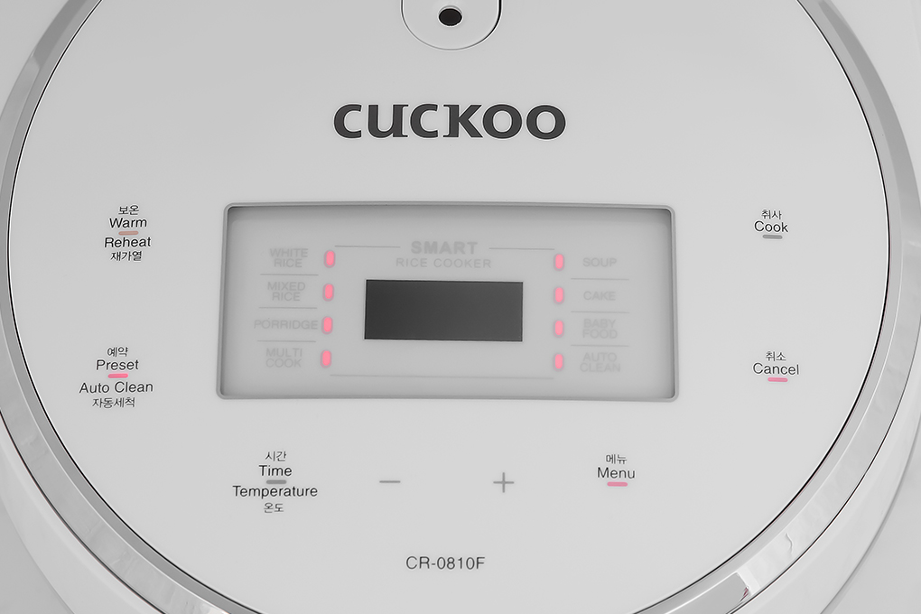 Nồi cơm điện tử Cuckoo CR-0810F 1,44 lít
