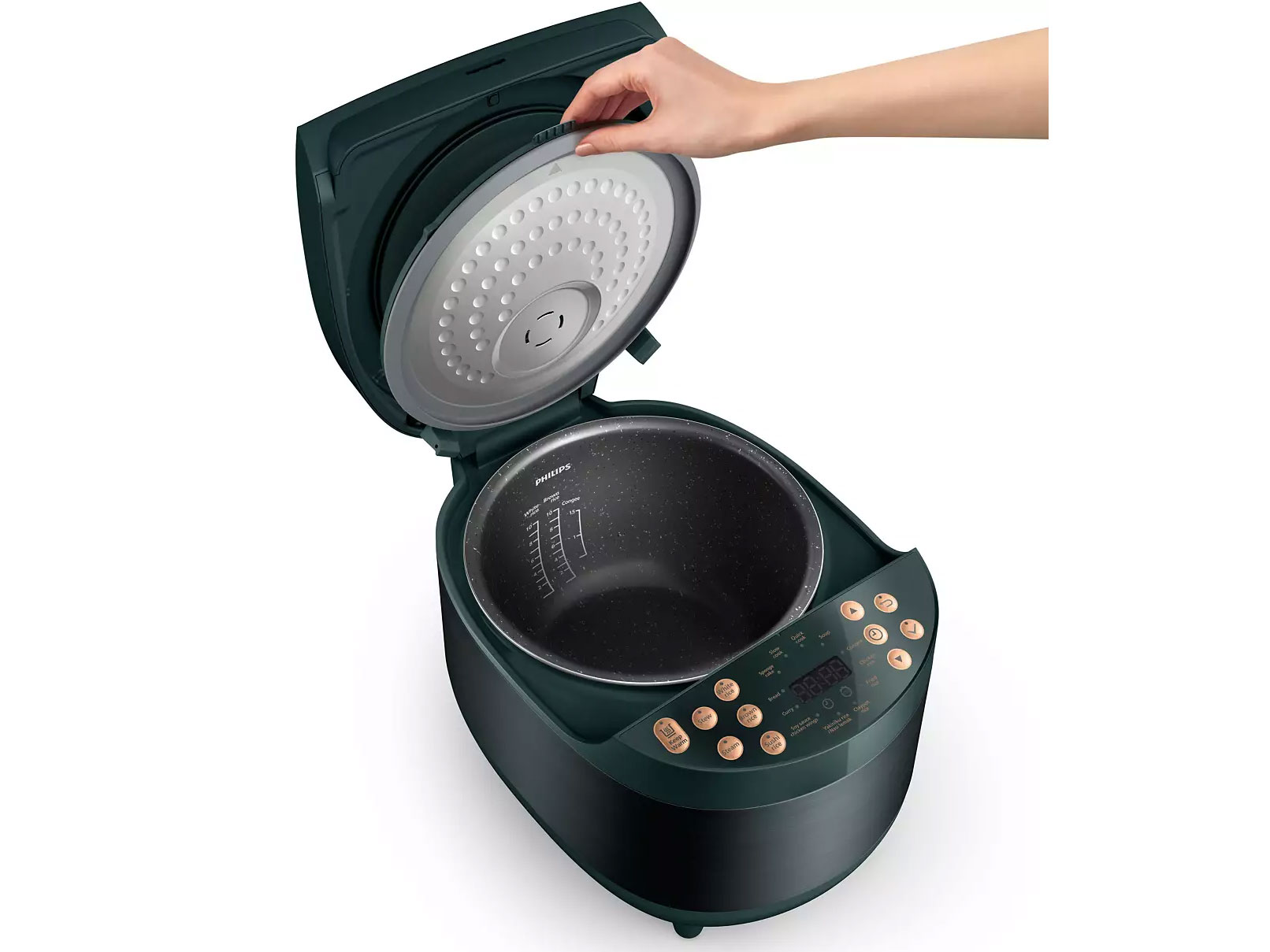 Nồi cơm điện tử Philips HD4518/62 1,8 lít