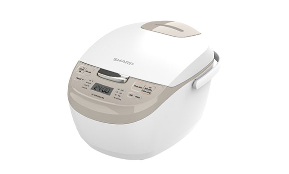 Nồi cơm điện tử Sharp KS-COM191EV-WH